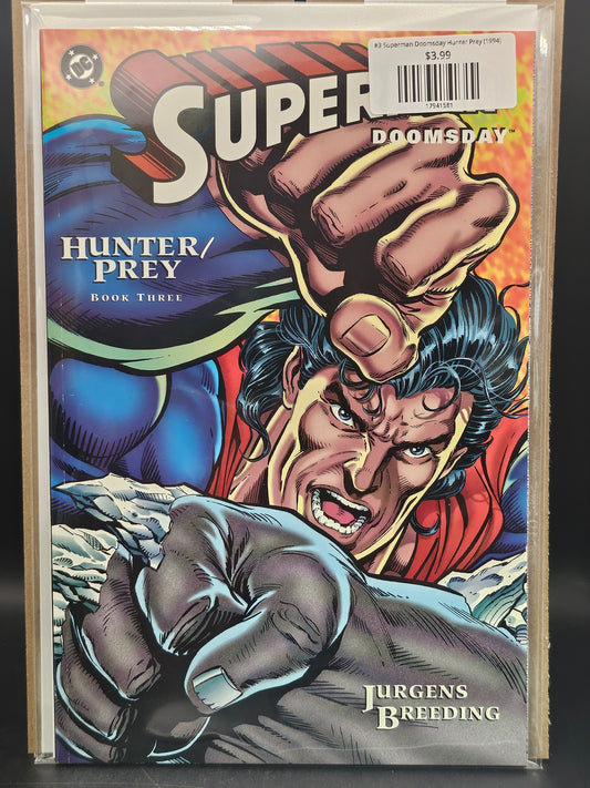 #3 Superman Doomsday Hunter Prey (1994)