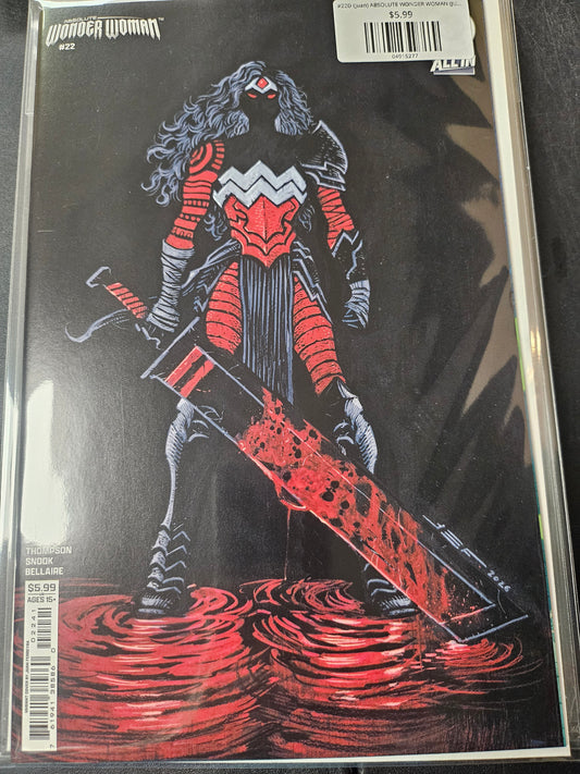 #22D (Juan) ABSOLUTE WONDER WOMAN (JUAN FERREYRA CARD STOCK VAR)