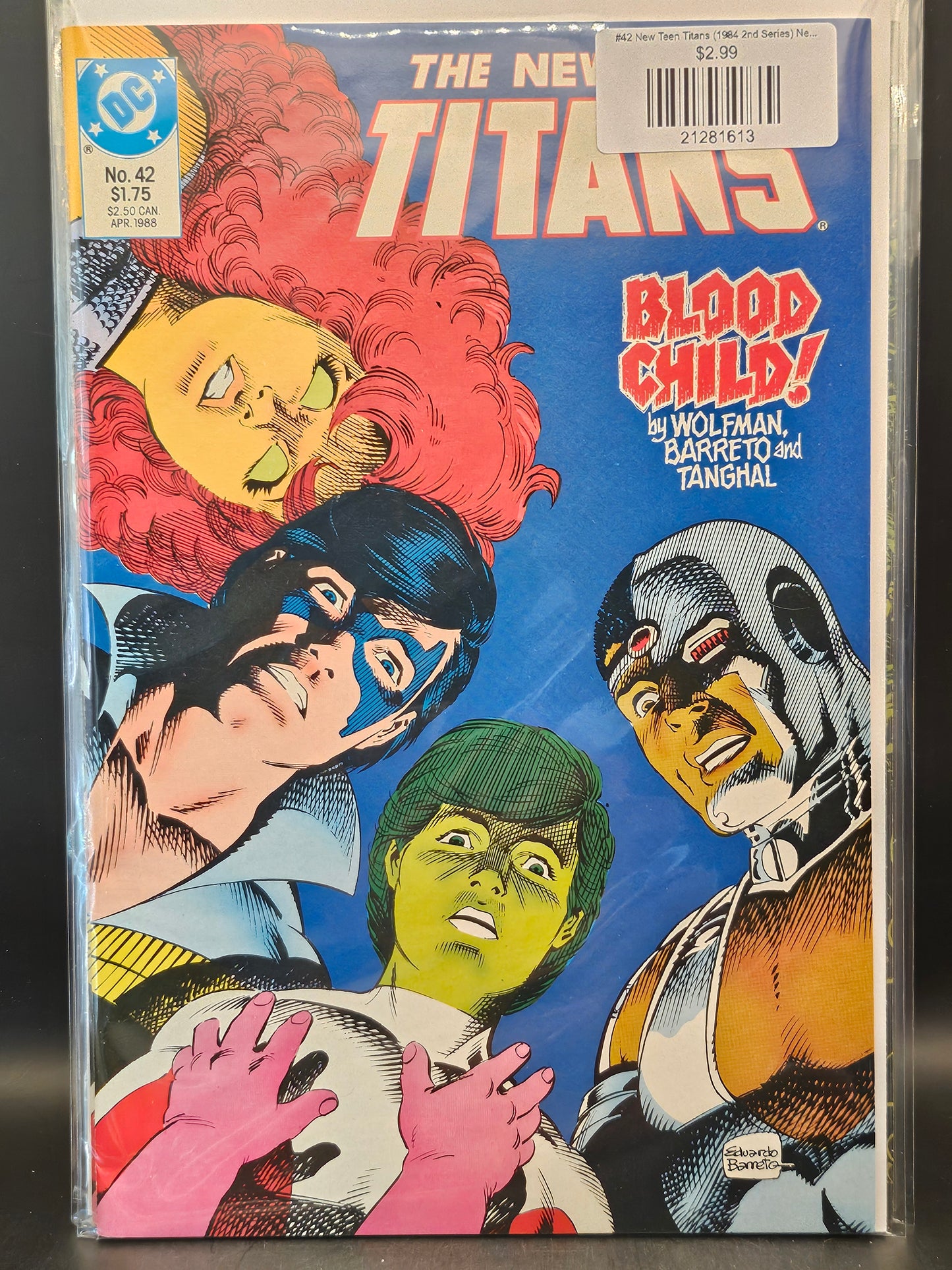 #42 New Teen Titans (1984 2nd Series) New Titans