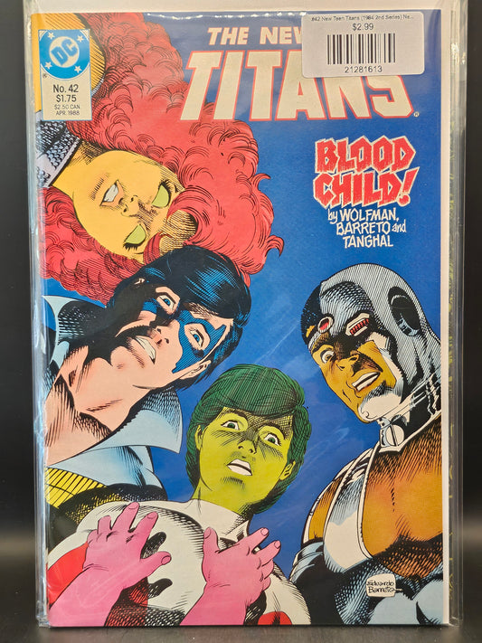 #42 New Teen Titans (1984 2nd Series) New Titans