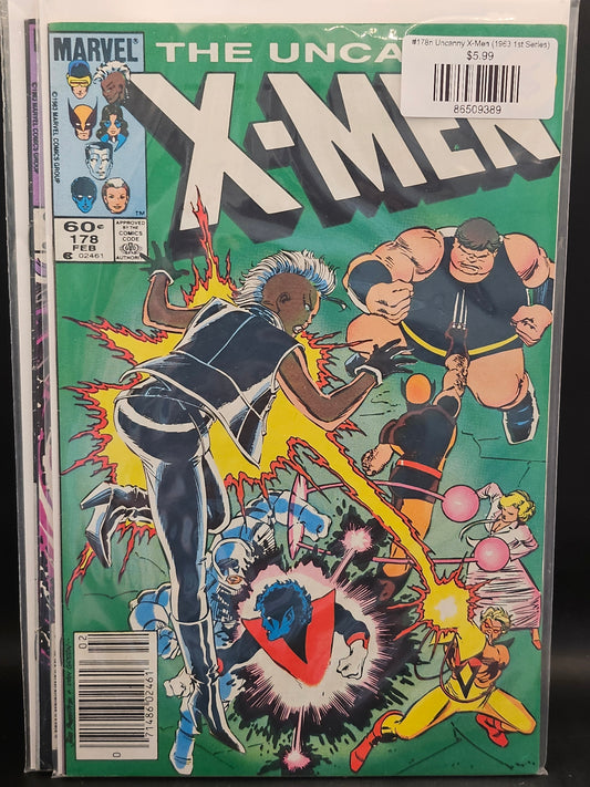 #178n Uncanny X-Men (1963 1st Series)