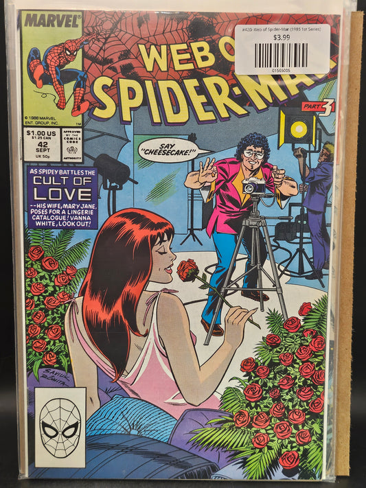 #42D Web of Spider-Man (1985 1st Series)
