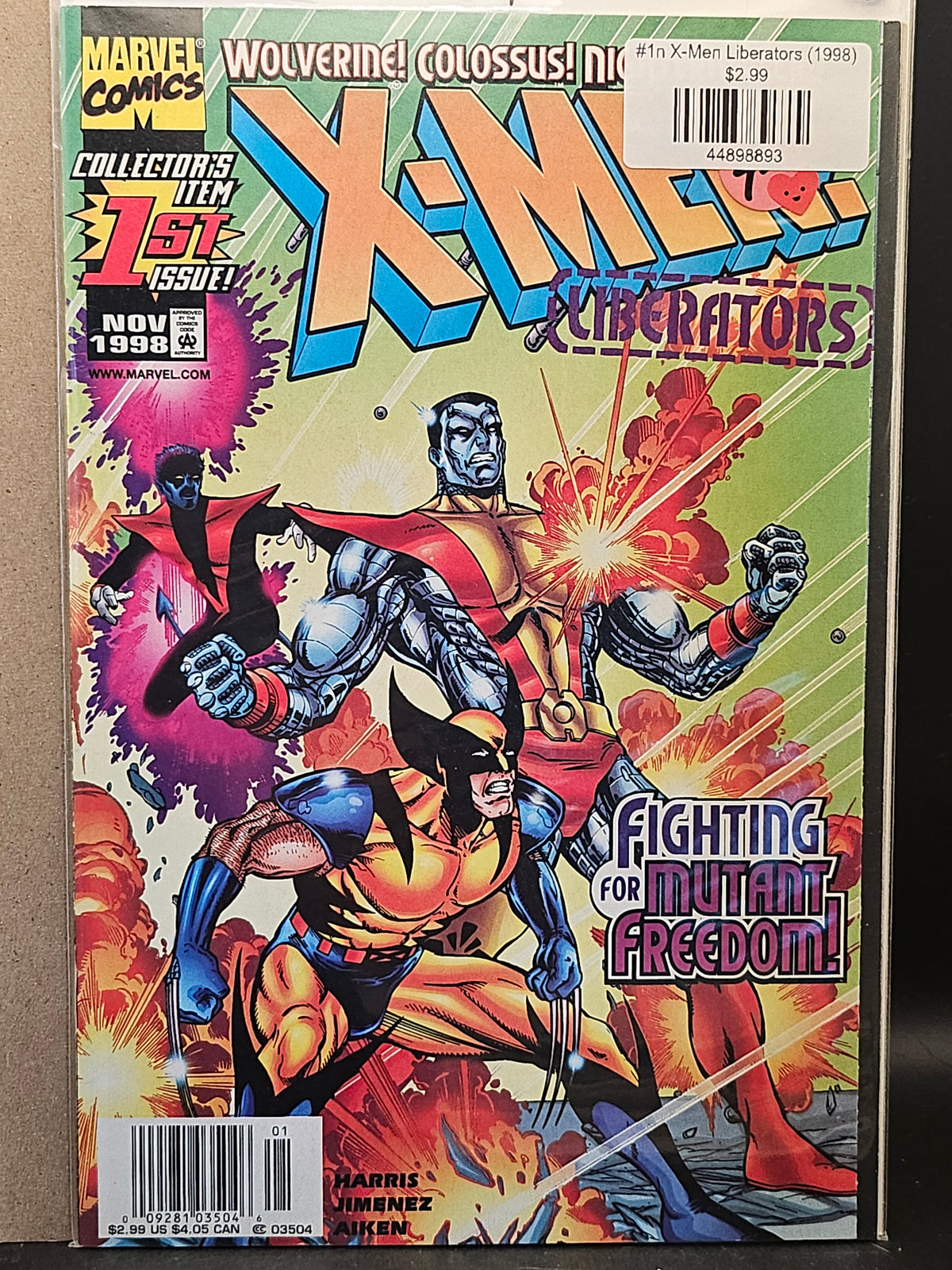 #1n X-Men Liberators (1998)
