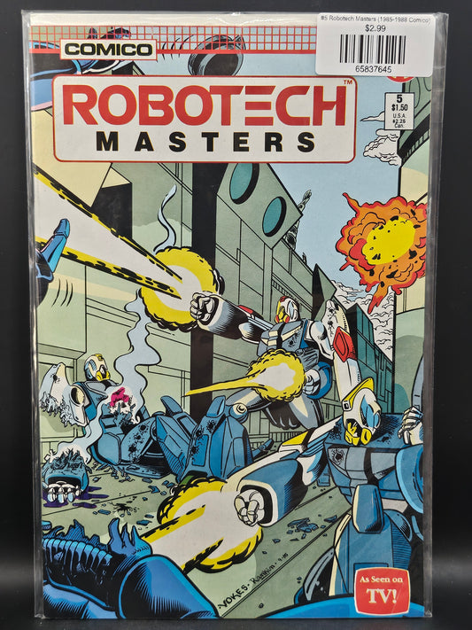 #5 Robotech Masters (1985-1988 Comico)