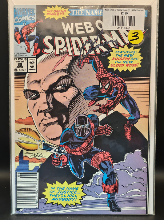 #89n Web of Spider-Man (1985 1st Series)