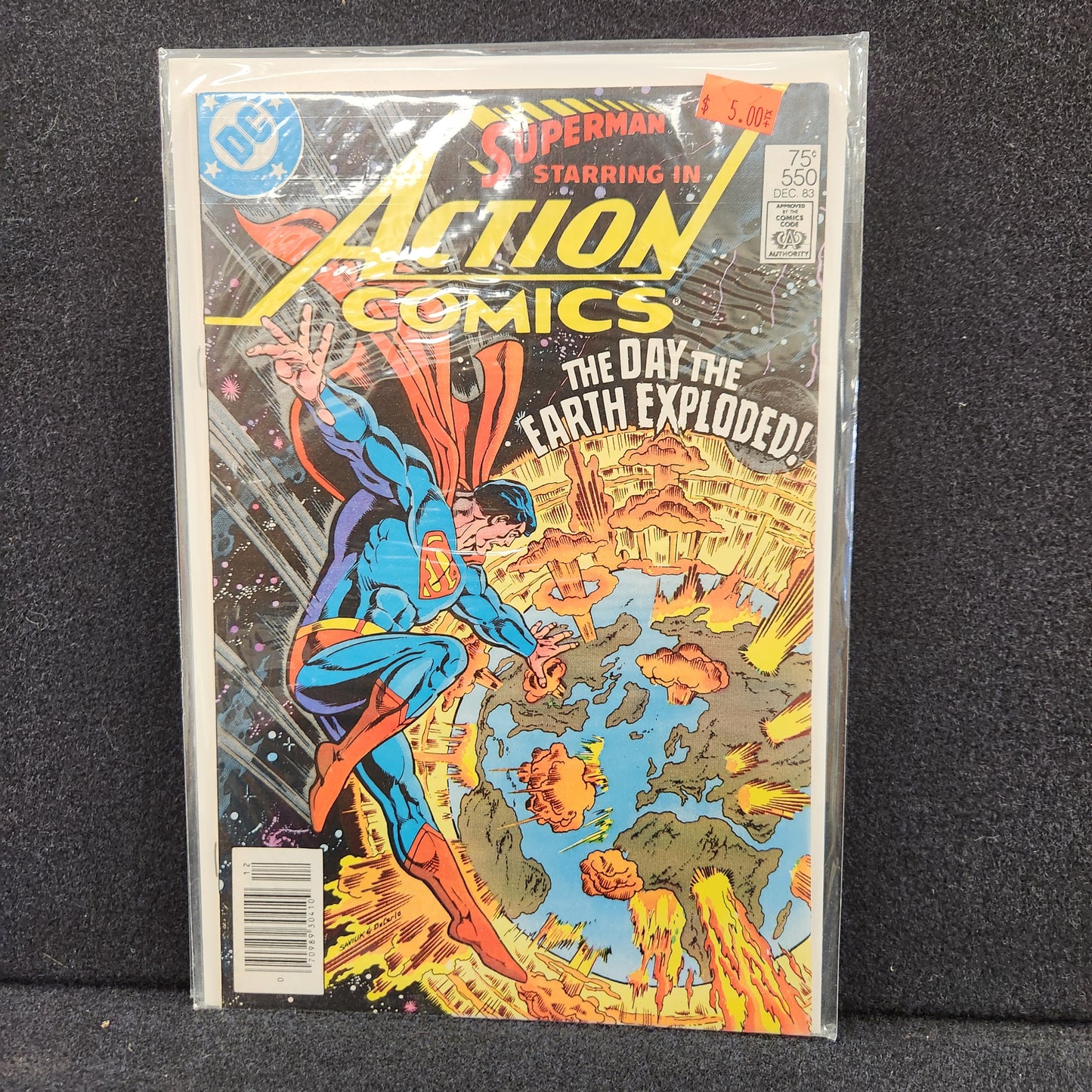 Action Comics #550 - The Day the Earth Exploded (DC 1983)
