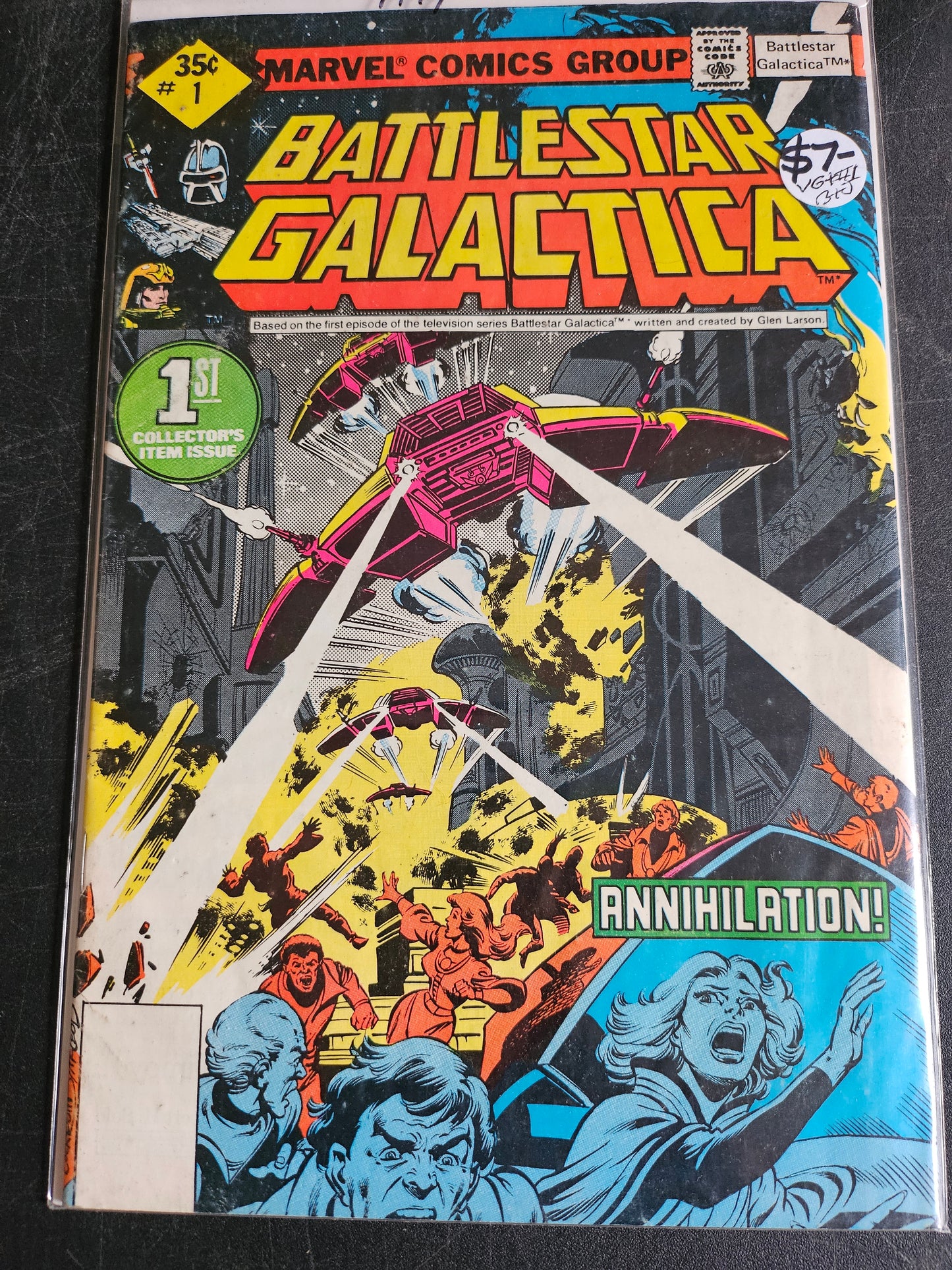 Battlestar Galactica – Marvel Comics – (1979–1981) – Volume 1 – #1