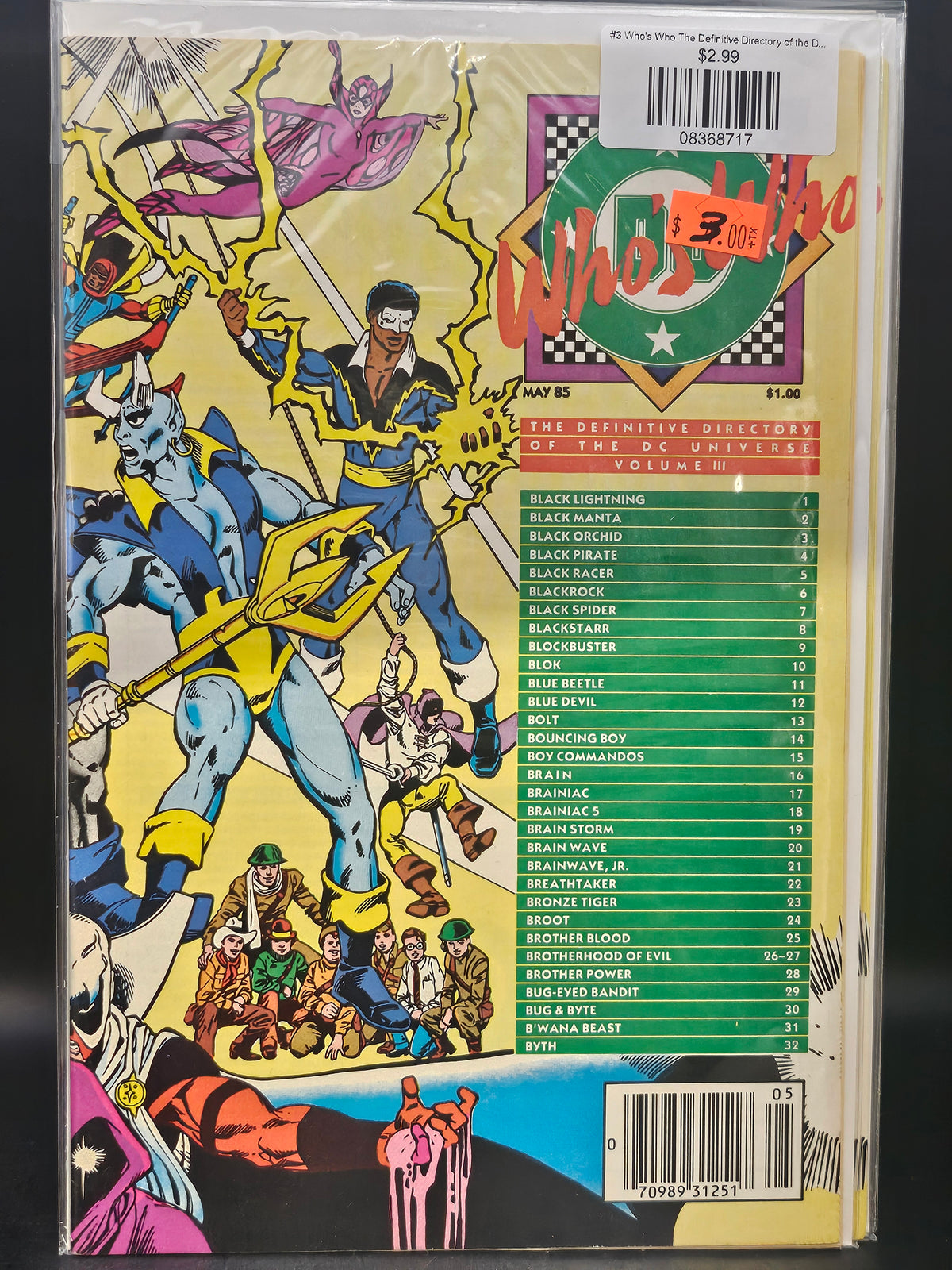 #3 Who's Who The Definitive Directory of the DC Universe (1985)