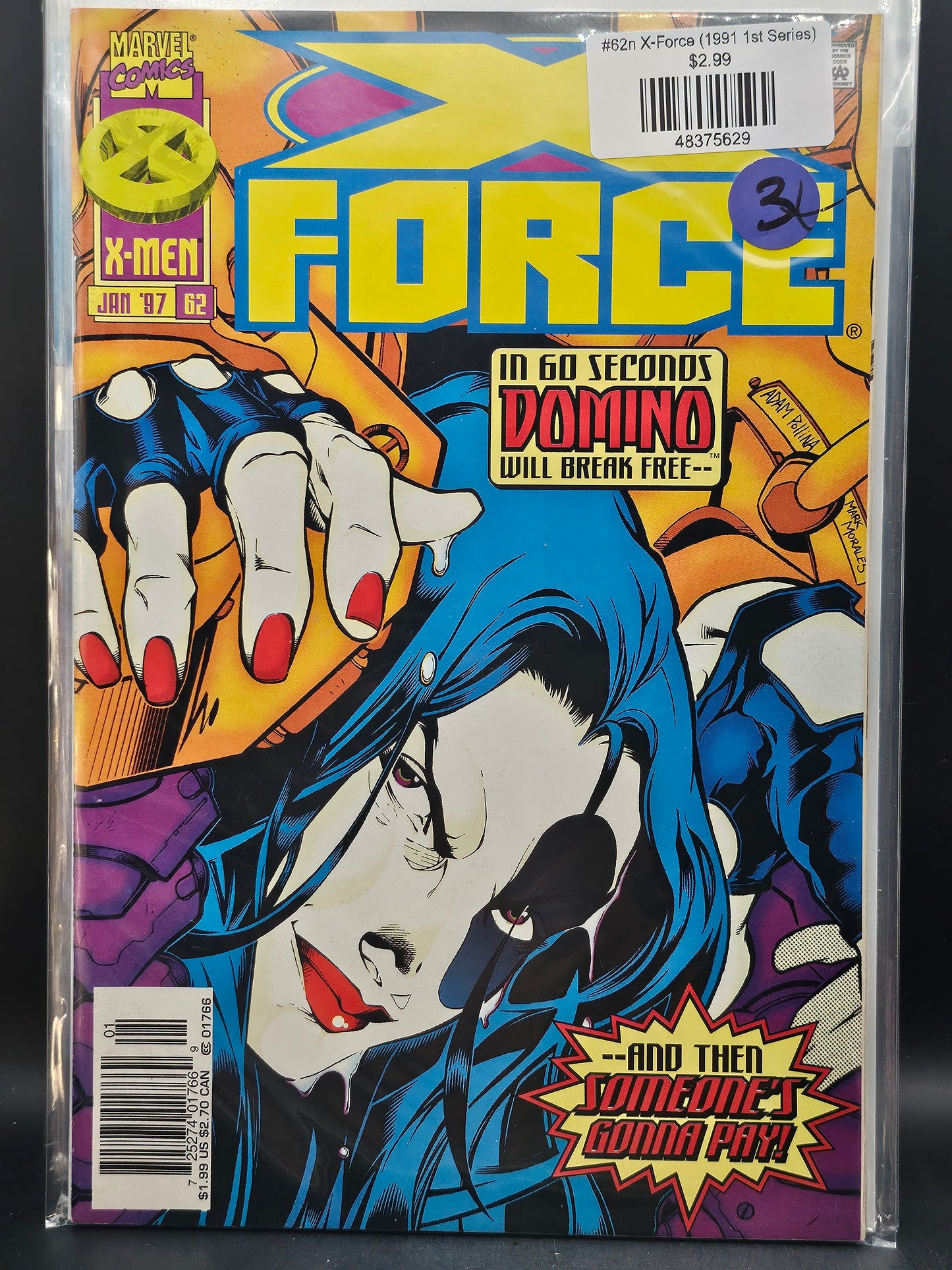 #62n X-Force (1991 1st Series)