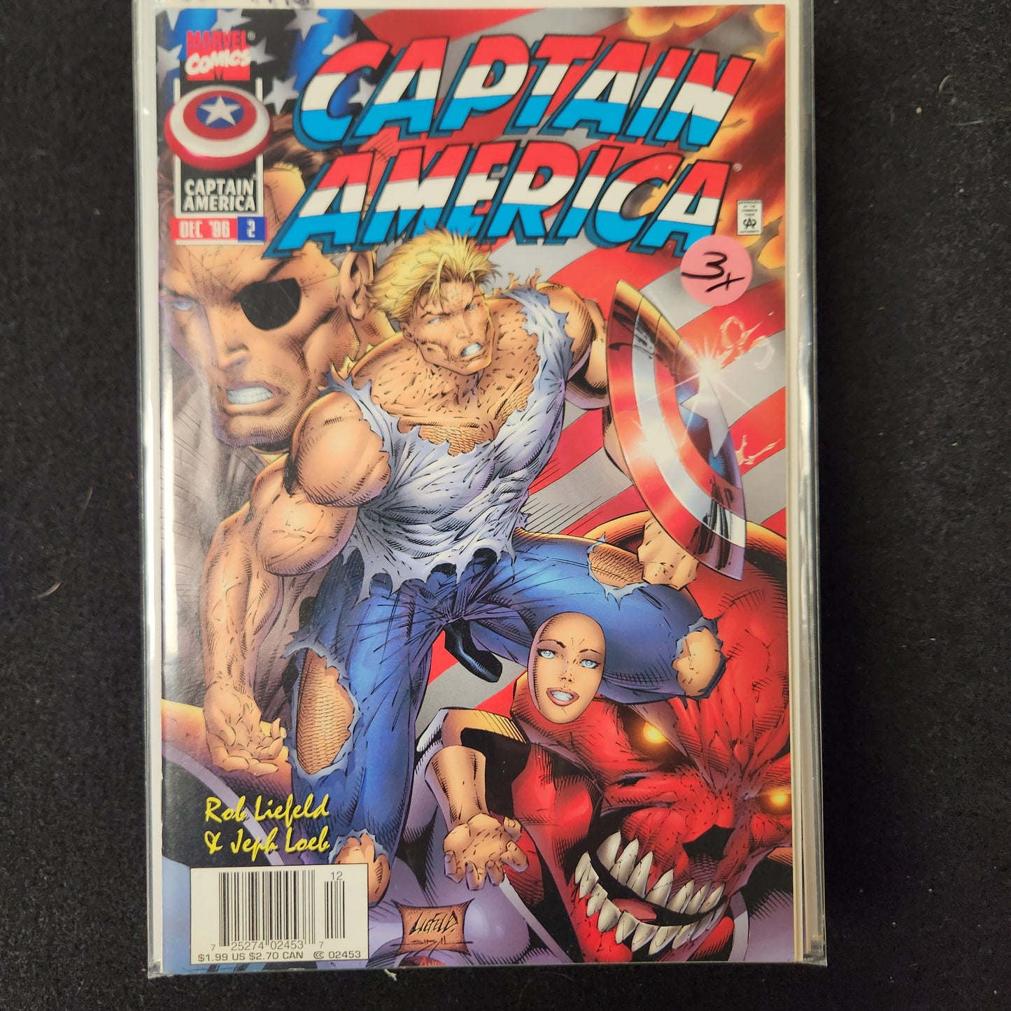 Captain America – Marvel – 1996–1997 – Volume 2 – Ongoing Series – #2 - Cover A