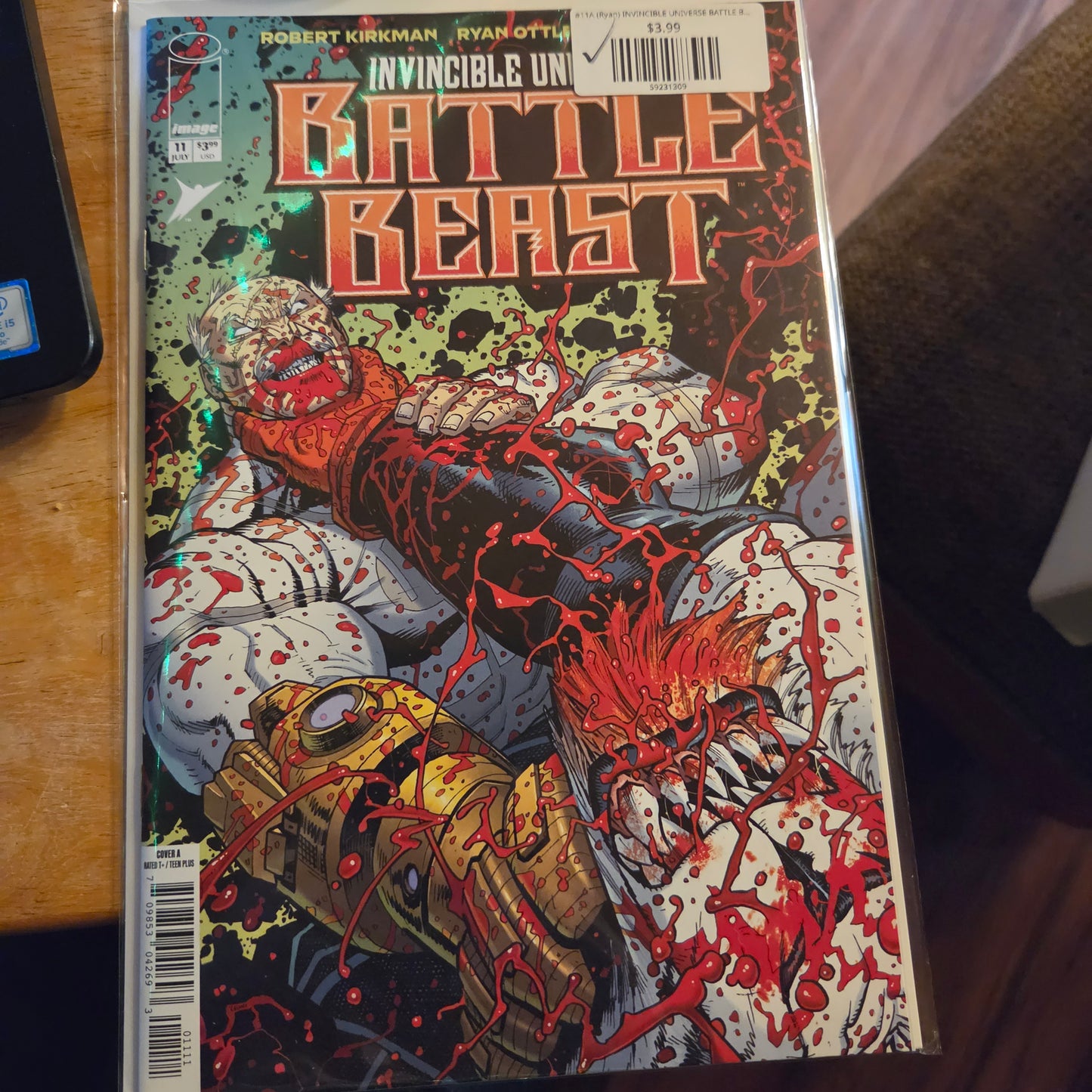 #11A (Ryan) INVINCIBLE UNIVERSE BATTLE BEAST (RYAN OTTLEY & ANNALISA LEONI)