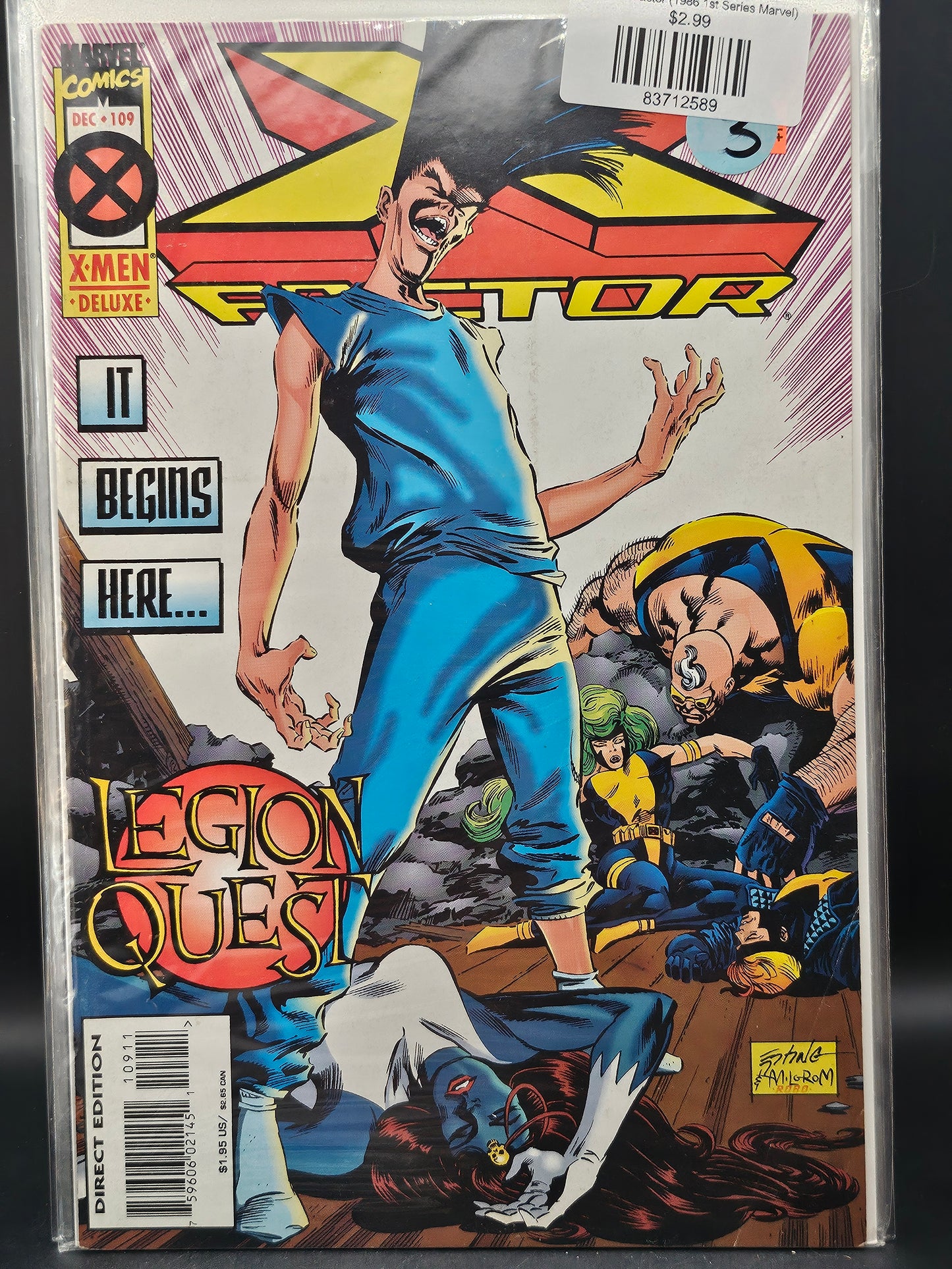 #109d X-Factor (1986 1st Series Marvel)