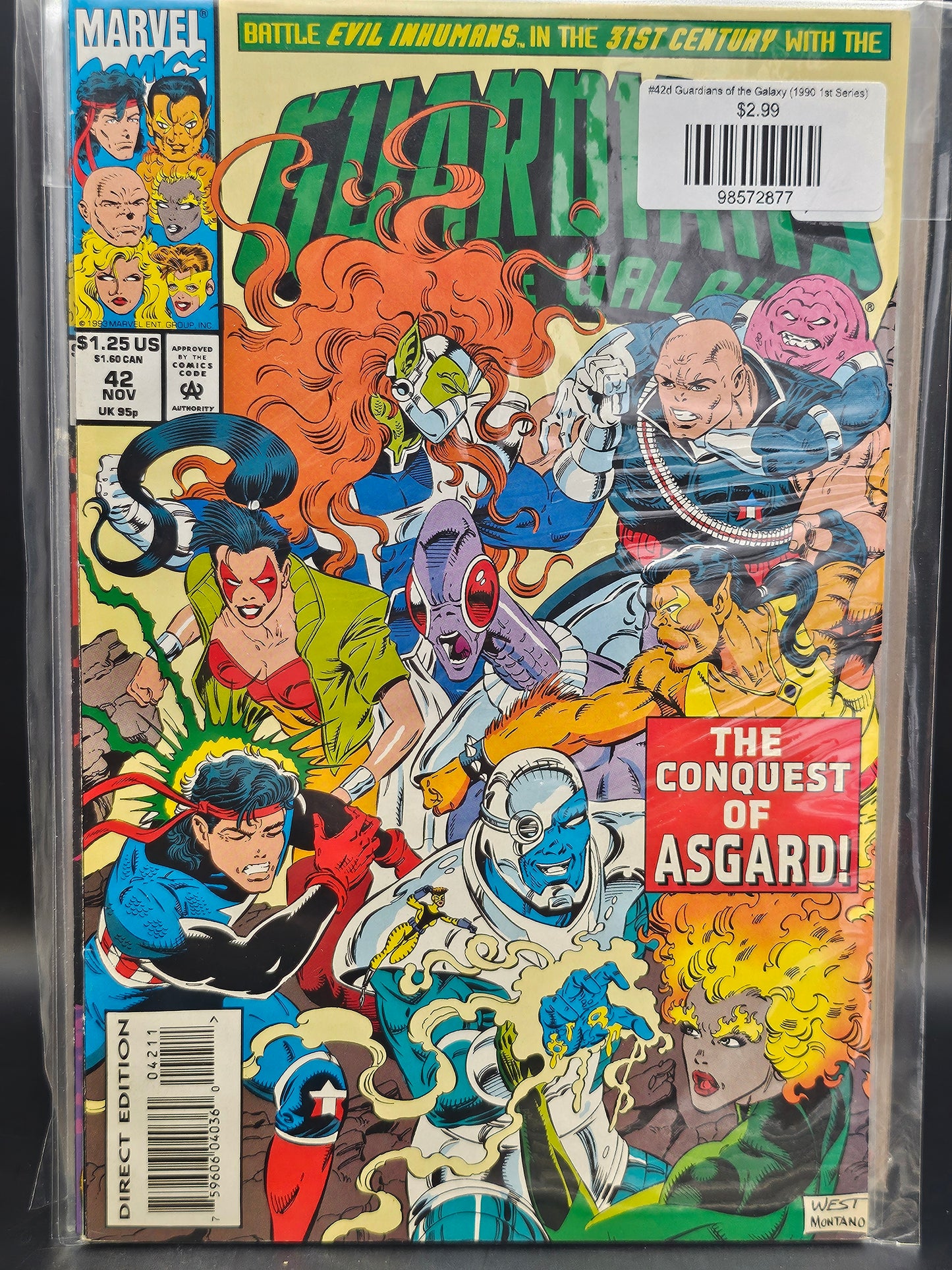 #42d Guardians of the Galaxy (1990 1st Series)