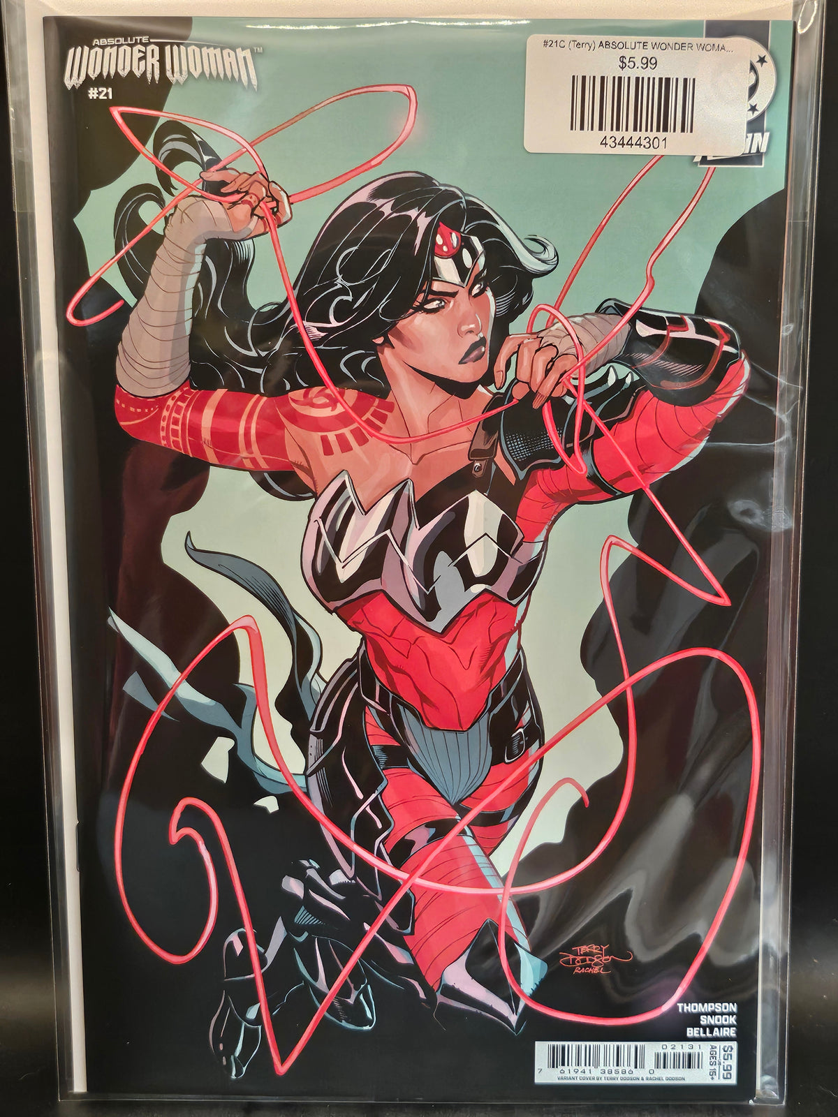 #21C (Terry) ABSOLUTE WONDER WOMAN (TERRY DODSON CARD STOCK VAR)