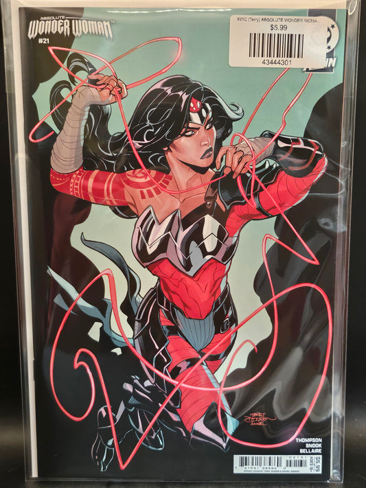 #21C (Terry) ABSOLUTE WONDER WOMAN (TERRY DODSON CARD STOCK VAR)