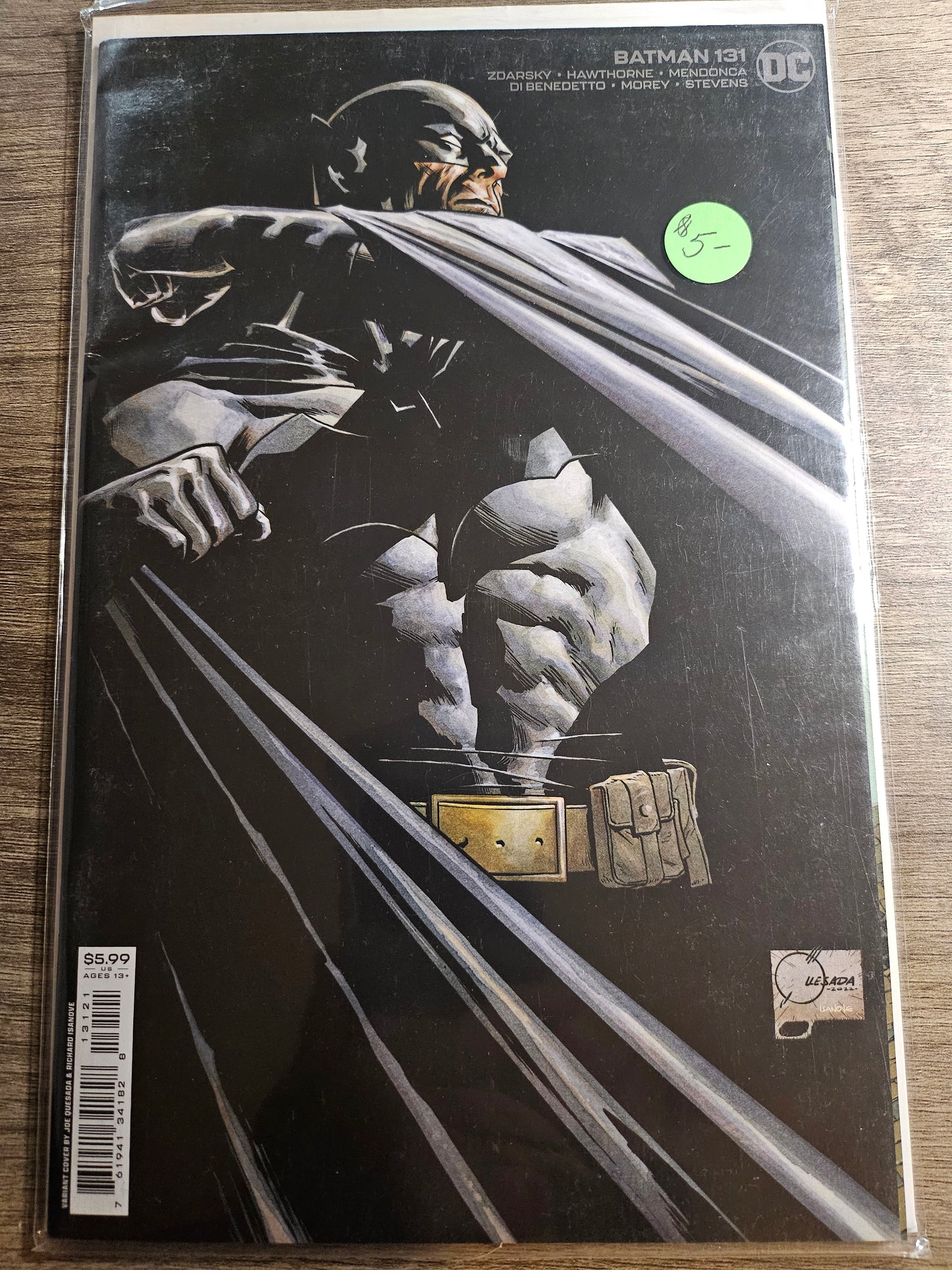 Batman – DC Comics – (2016–2026) – Volume 3 – #131 - Cover B