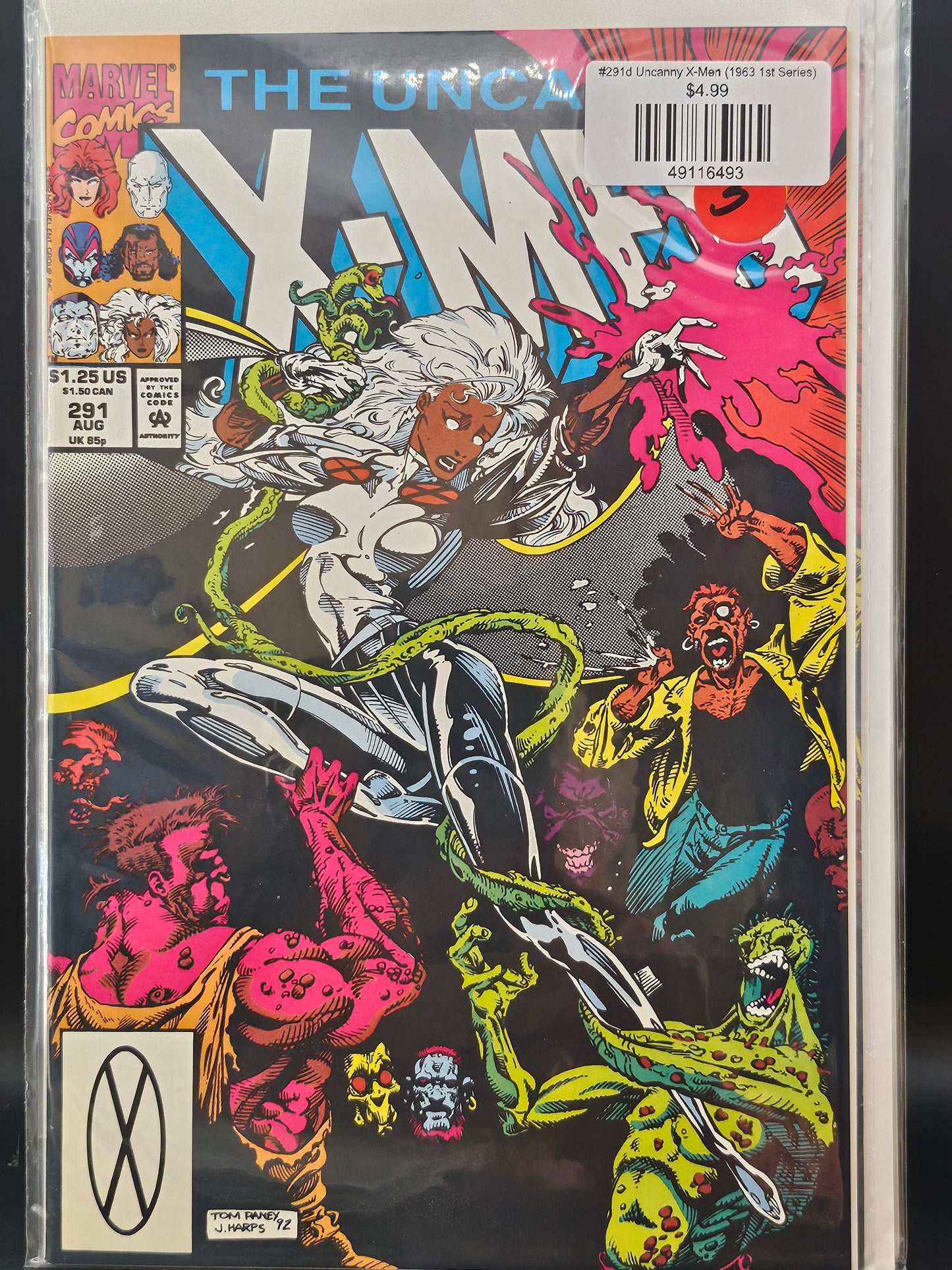 #291d Uncanny X-Men (1963 1st Series)