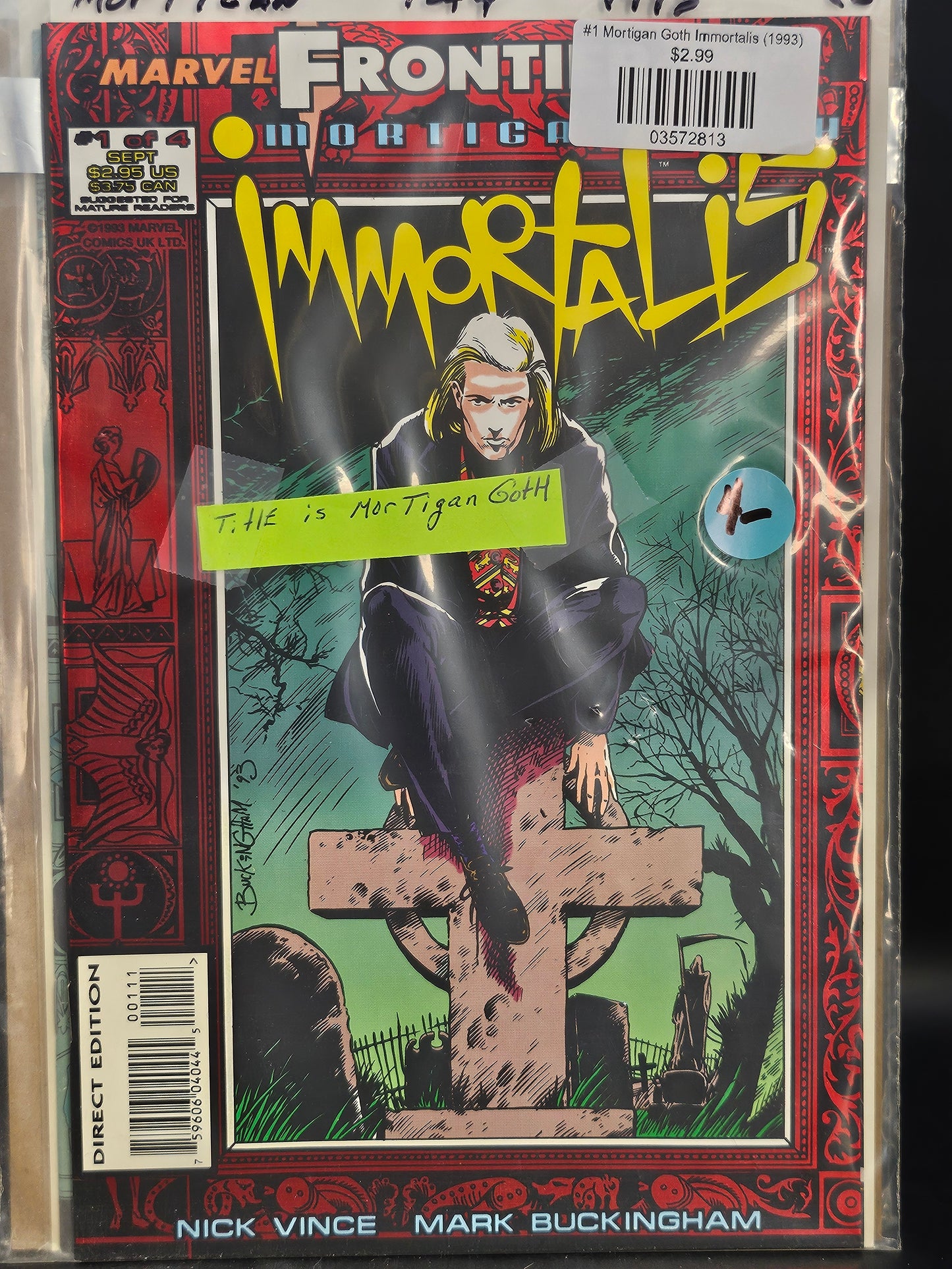 #1 Mortigan Goth Immortalis (1993)