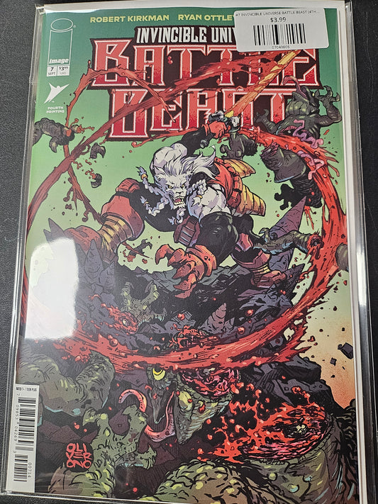 #7 INVINCIBLE UNIVERSE BATTLE BEAST (4TH PTG)
