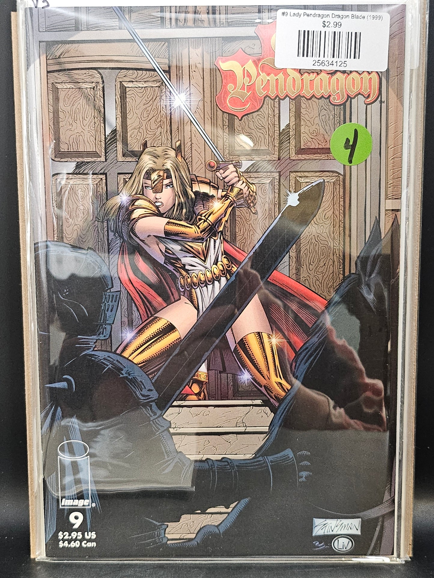 #9 Lady Pendragon Dragon Blade (1999)