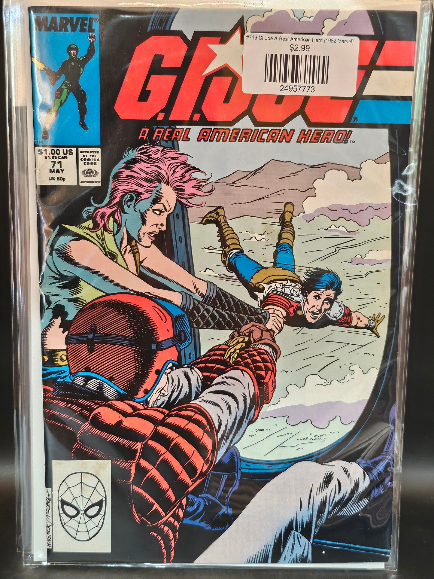 #71d GI Joe A Real American Hero (1982 Marvel)