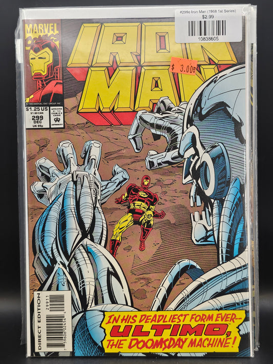 #299d Iron Man (1968 1st Series)