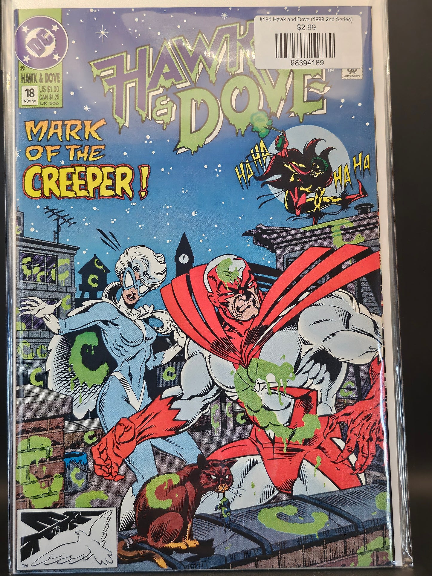 #18d Hawk and Dove (1988 2nd Series)