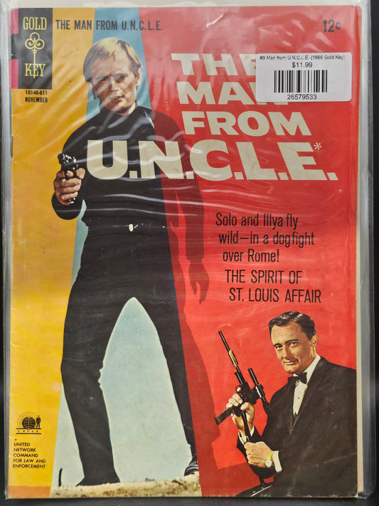 #9 Man from U.N.C.L.E. (1965 Gold Key)