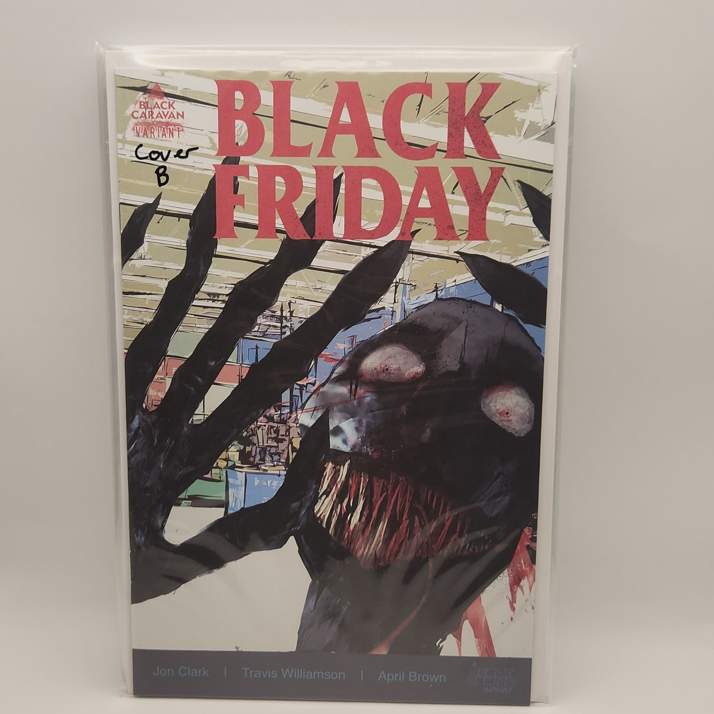 #1 Cover B - Black Friday (2021 Scout Comics)