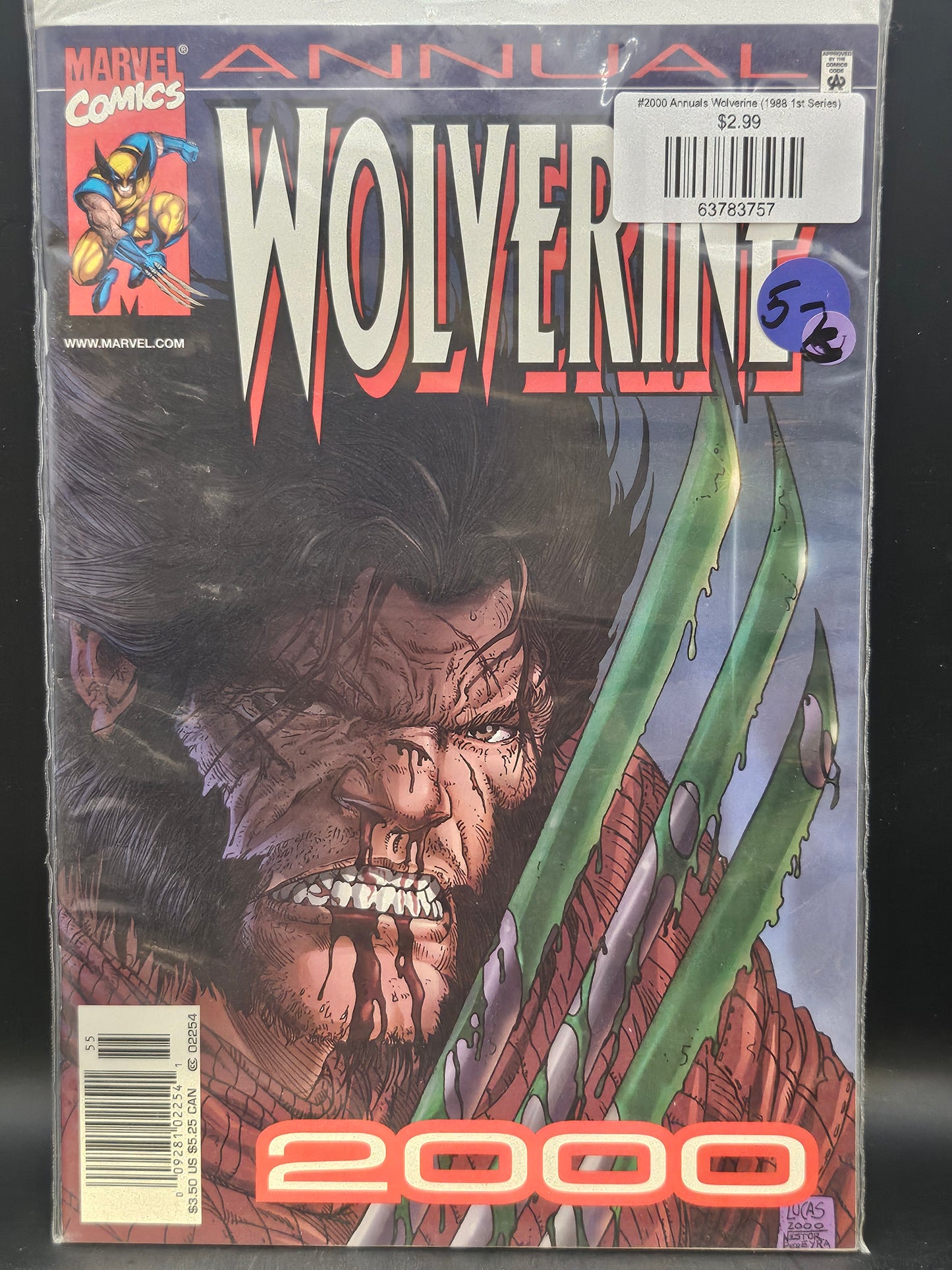 #2000 Annuals Wolverine (1988 1st Series)