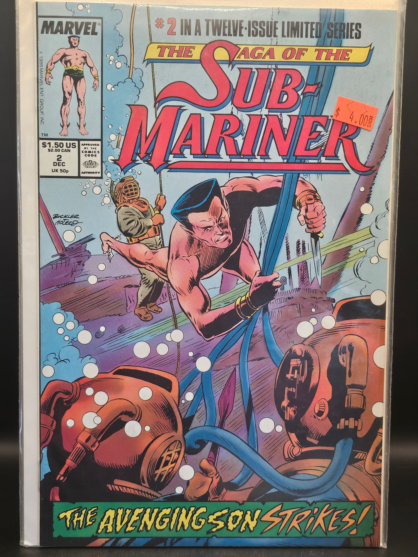 #1-12 Saga of the Sub-Mariner (1988)