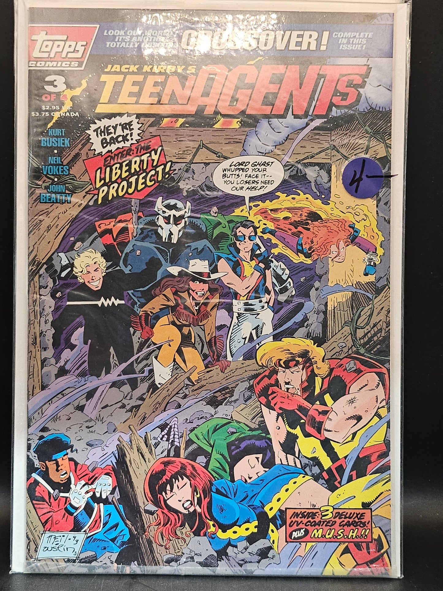 #1-4 Jack Kirby's Teenagents (1993)