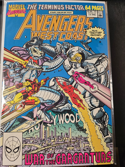 #5 Avengers West Coast (1986) Annual