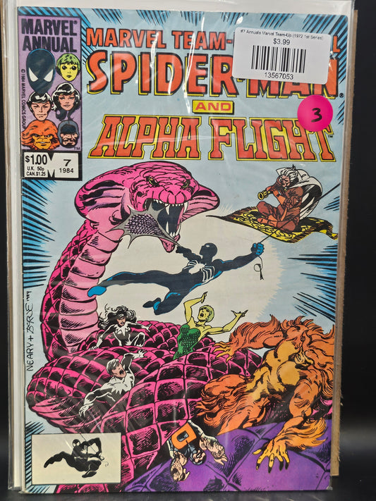 #7 Annuals Marvel Team-Up (1972 1st Series)