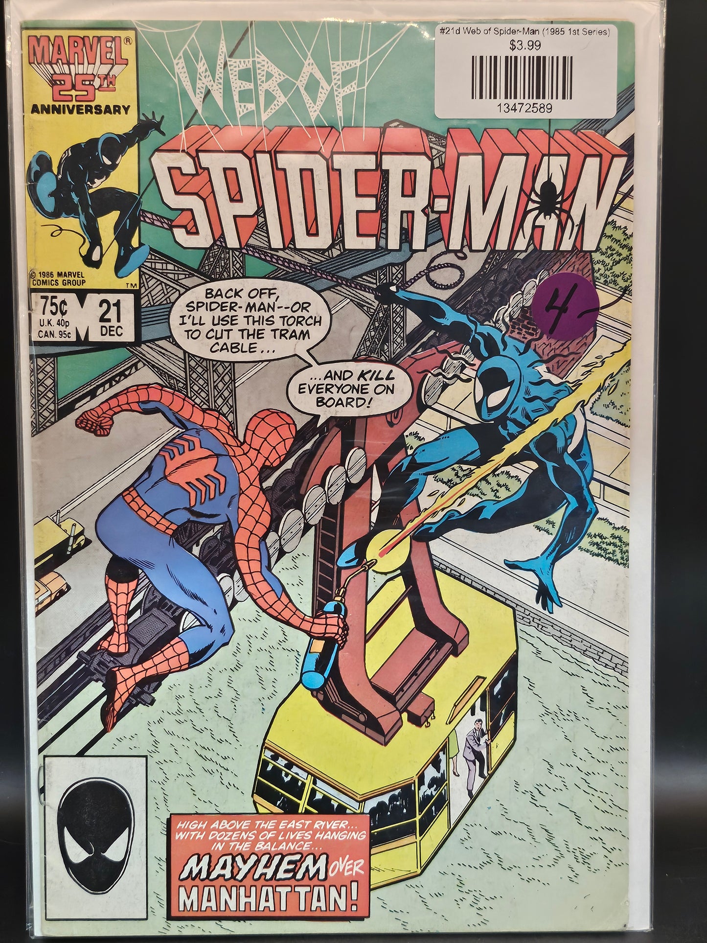 #21d Web of Spider-Man (1985 1st Series)
