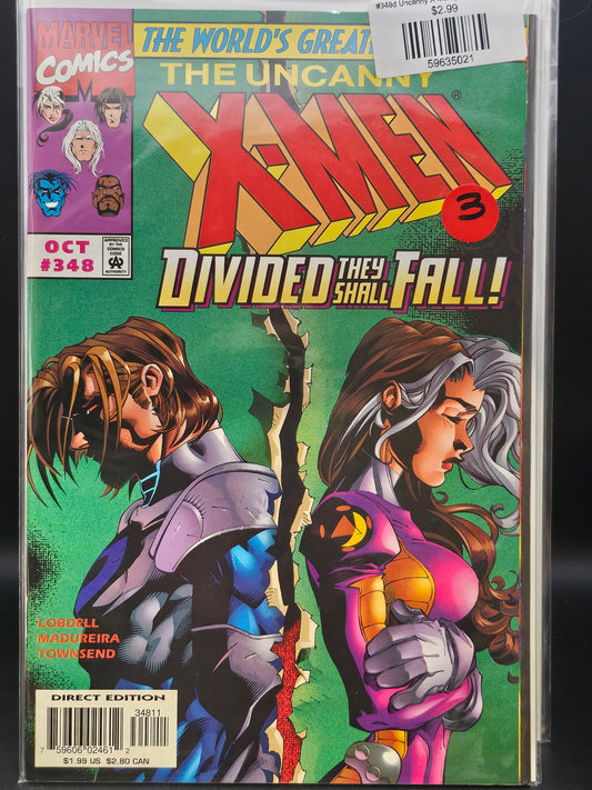 #348d Uncanny X-Men (1963 1st Series)