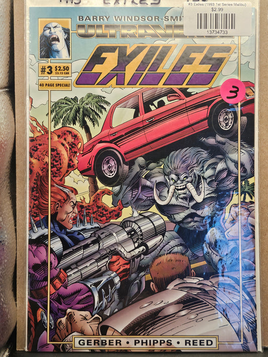 #3 Exiles (1993 1st Series Malibu)
