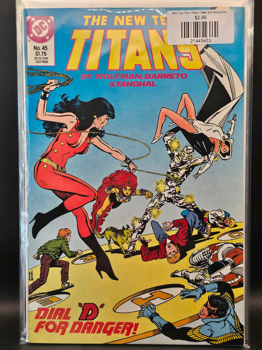 #45 New Teen Titans (1984 2nd Series) New Titans