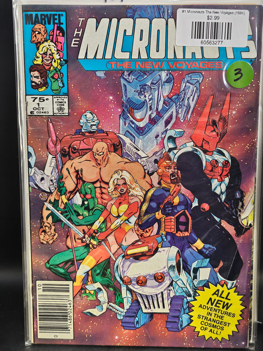 #1 Micronauts The New Voyages (1984)
