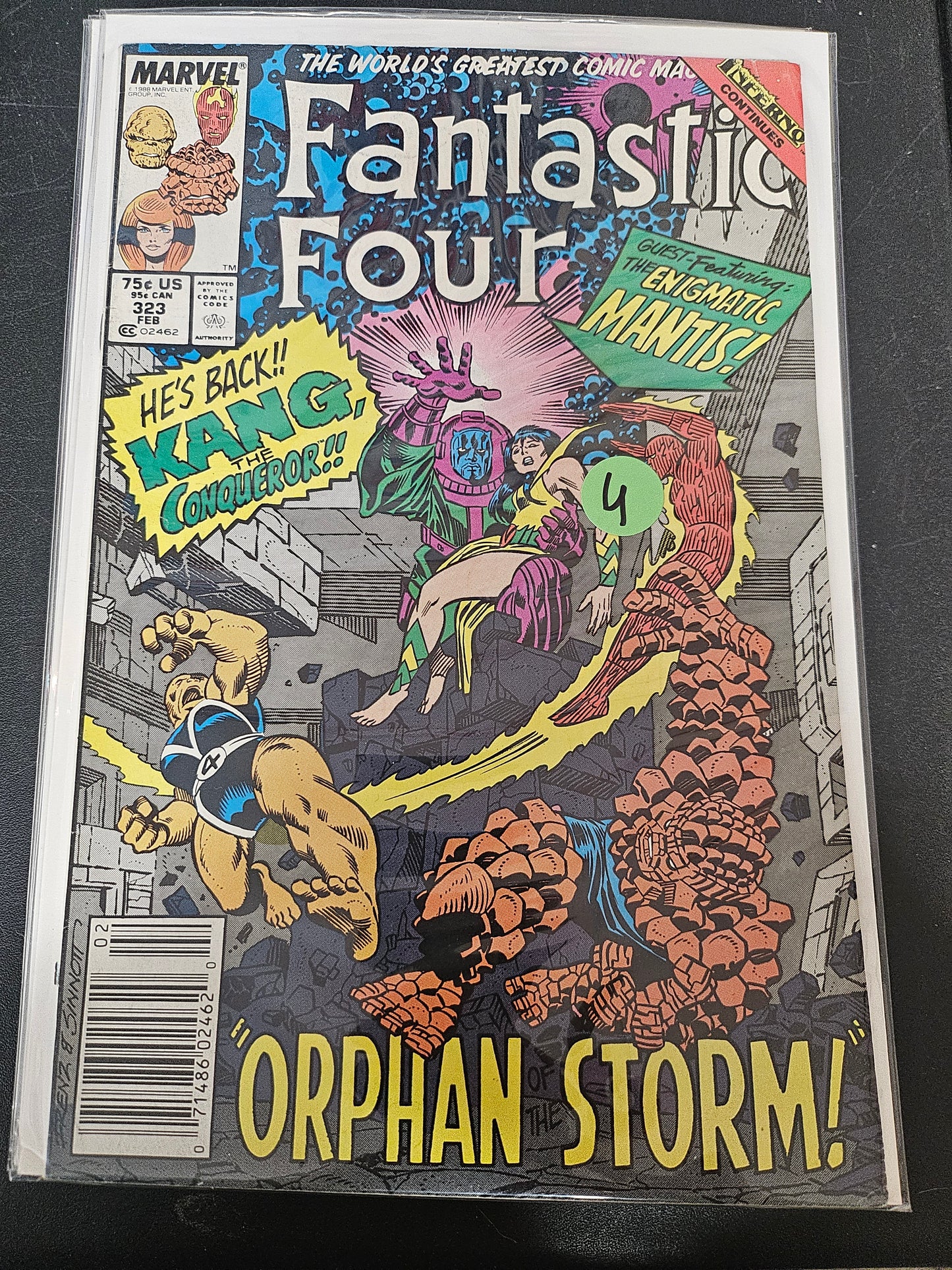 101.133 Fantastic Four – #323 – v1 (1961–1995)