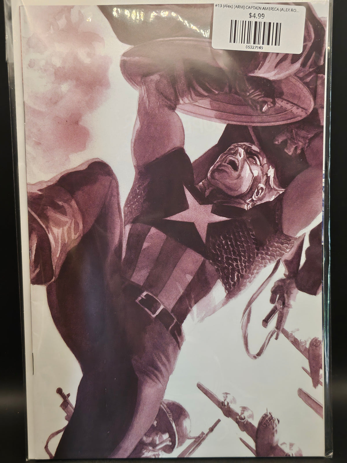 #13 (Alex) [ARM] CAPTAIN AMERICA (ALEX ROSS MARVEL DIMENSIONS VARIANT)