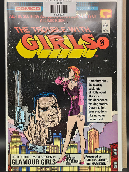 #1 Trouble with Girls (1989 Comico/Eternity)