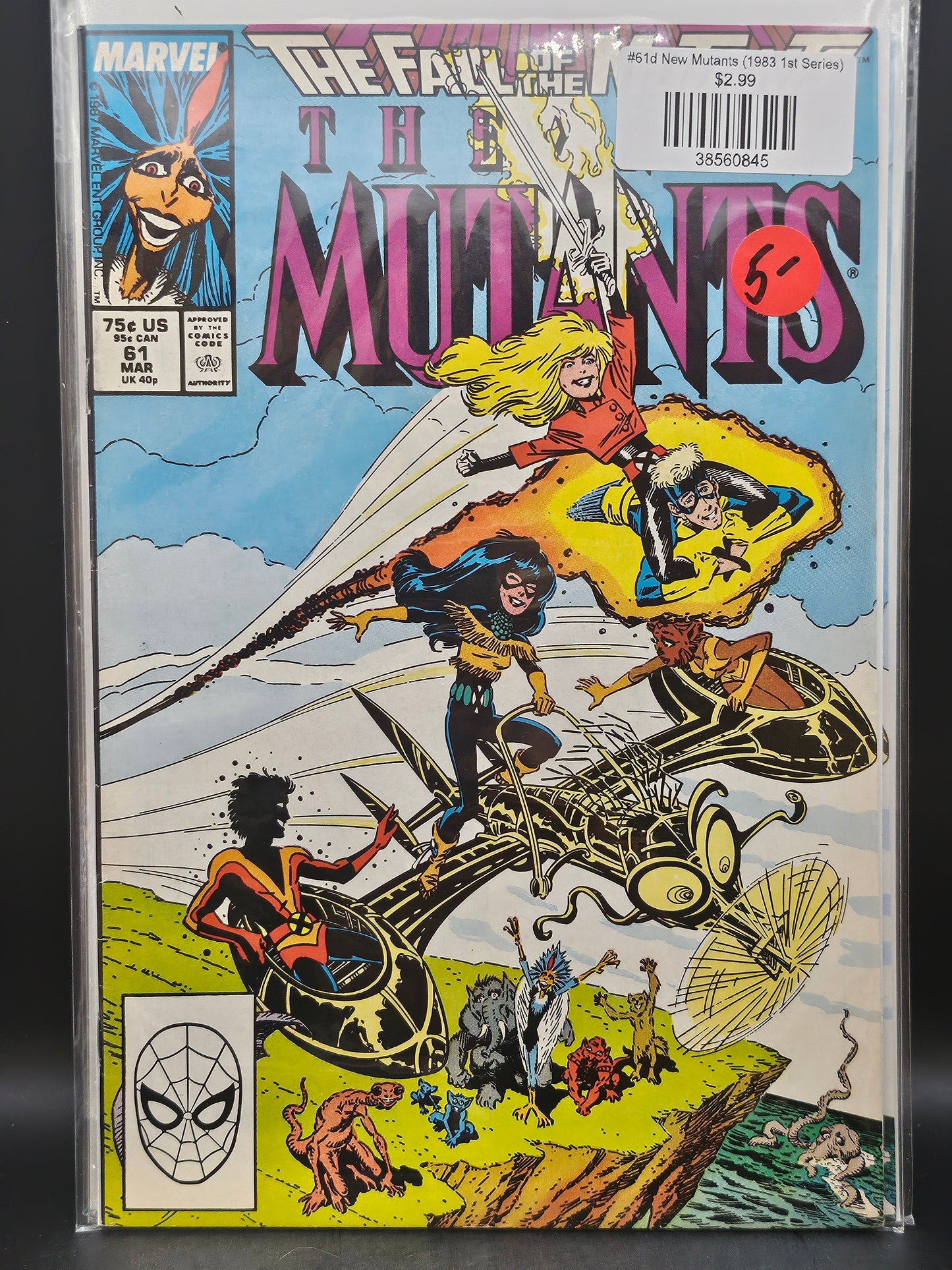 #61d New Mutants (1983 1st Series)