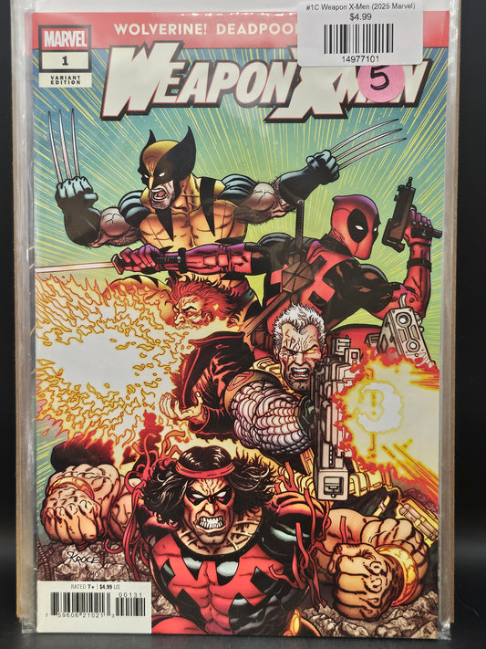 #1C Weapon X-Men (2025 Marvel)