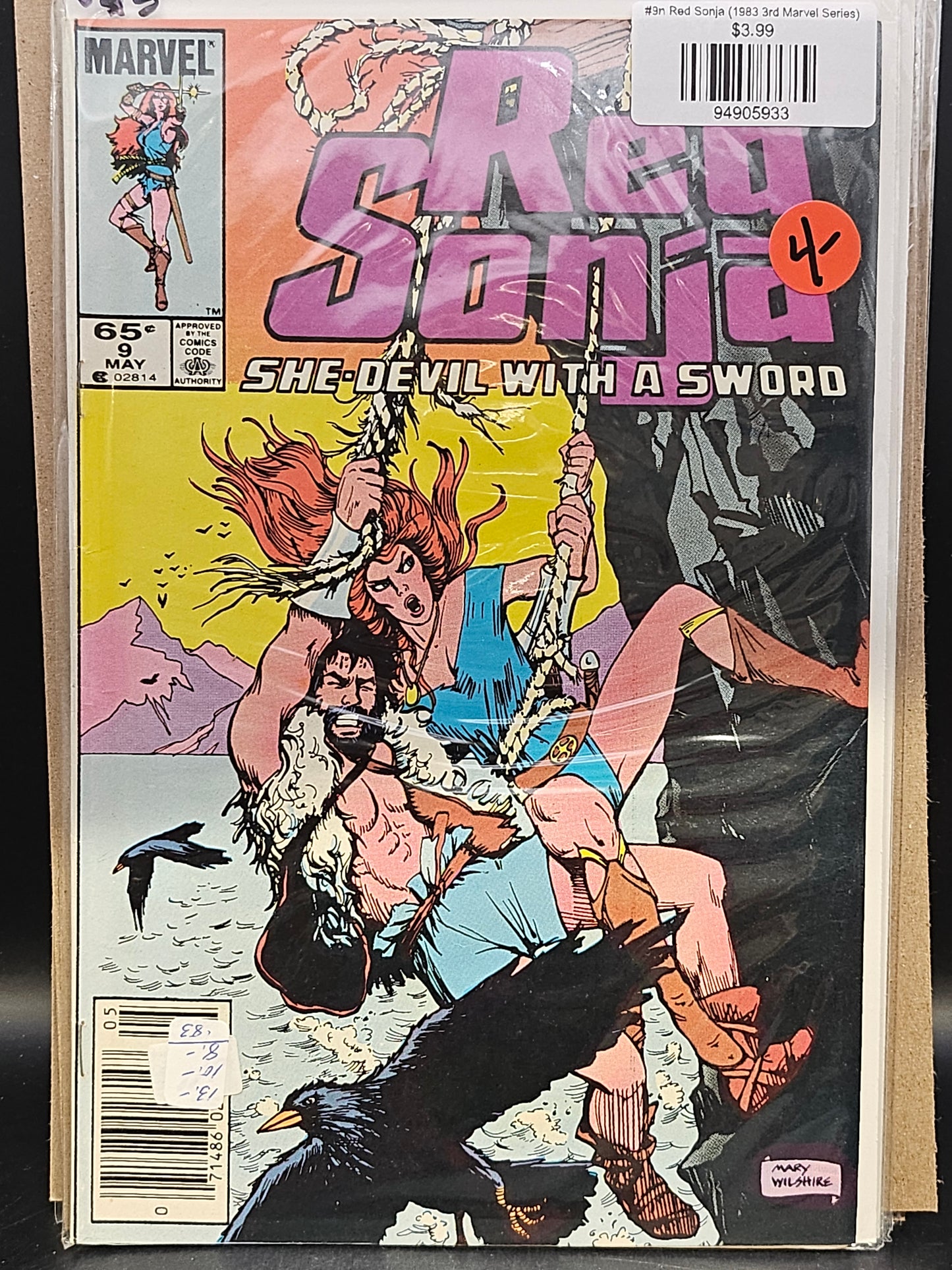 #9n Red Sonja (1983 3rd Marvel Series)