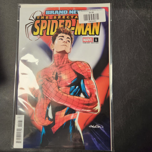#1 (Pat) SPECTACULAR SPIDER-MAN: BRAND NEW DAY (PAT GLEASON VARIANT)