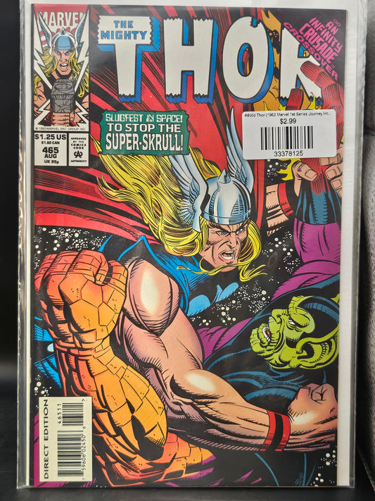 #465d Thor (1962 Marvel 1st Series Journey Into Mystery)
