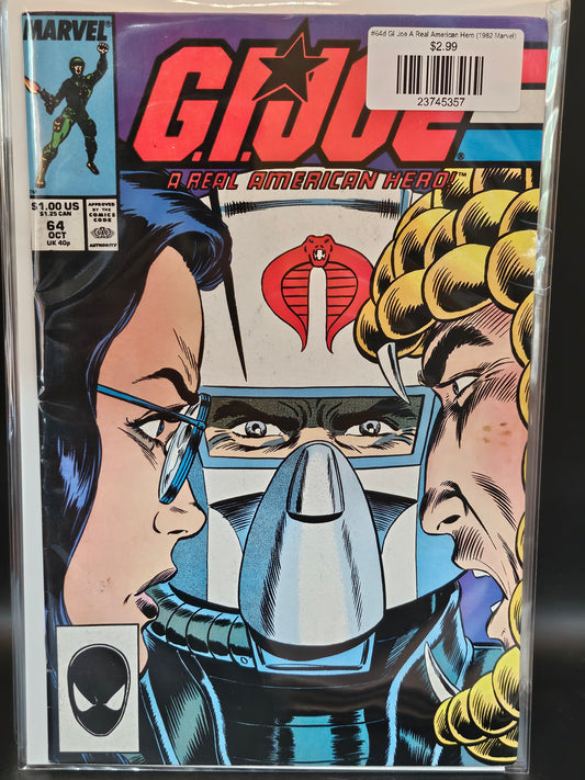 #64d GI Joe A Real American Hero (1982 Marvel)