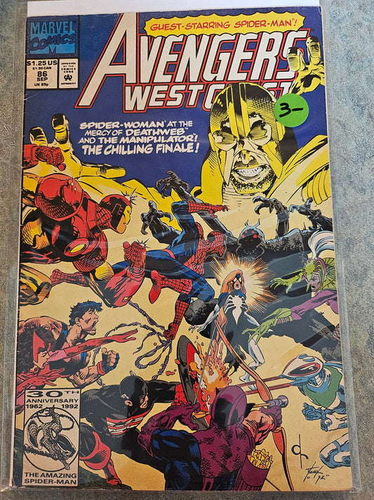 Avengers West Coast – Marvel Comics – (1989–1994) – Volume 1 – #86