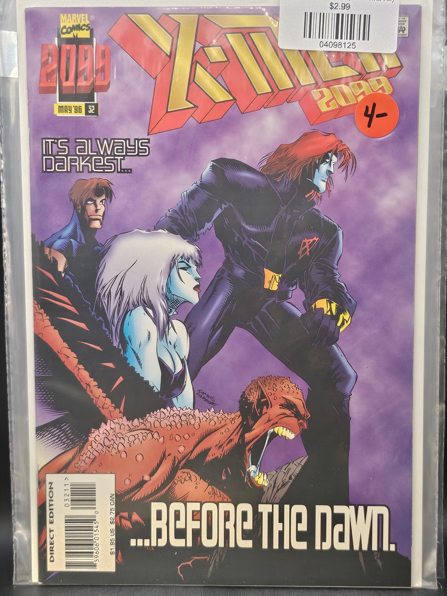 #32d X-Men 2099 (1993 Marvel)